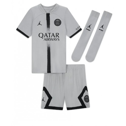 Paris Saint-Germain Neymar Jr #10 Bortedraktsett Barn 2022-23 Kortermet (+ Korte bukser) Paris Saint-Germain Neymar Jr #10 Bortedraktsett Barn 2022-23 Kortermet (+ Korte bukser)